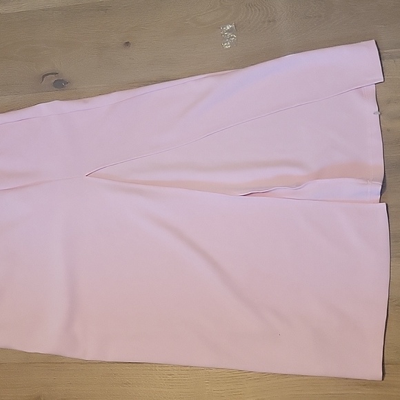 Abercrombie & Fitch Pink Halter Maxi Dress Size XLT - Picture 2 of 8